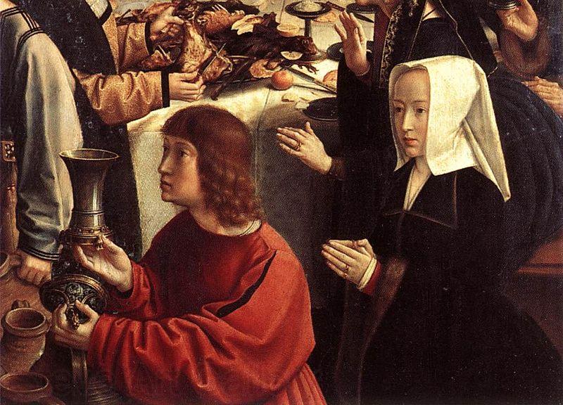 Gerard David The Marriage at Cana Spain oil painting art